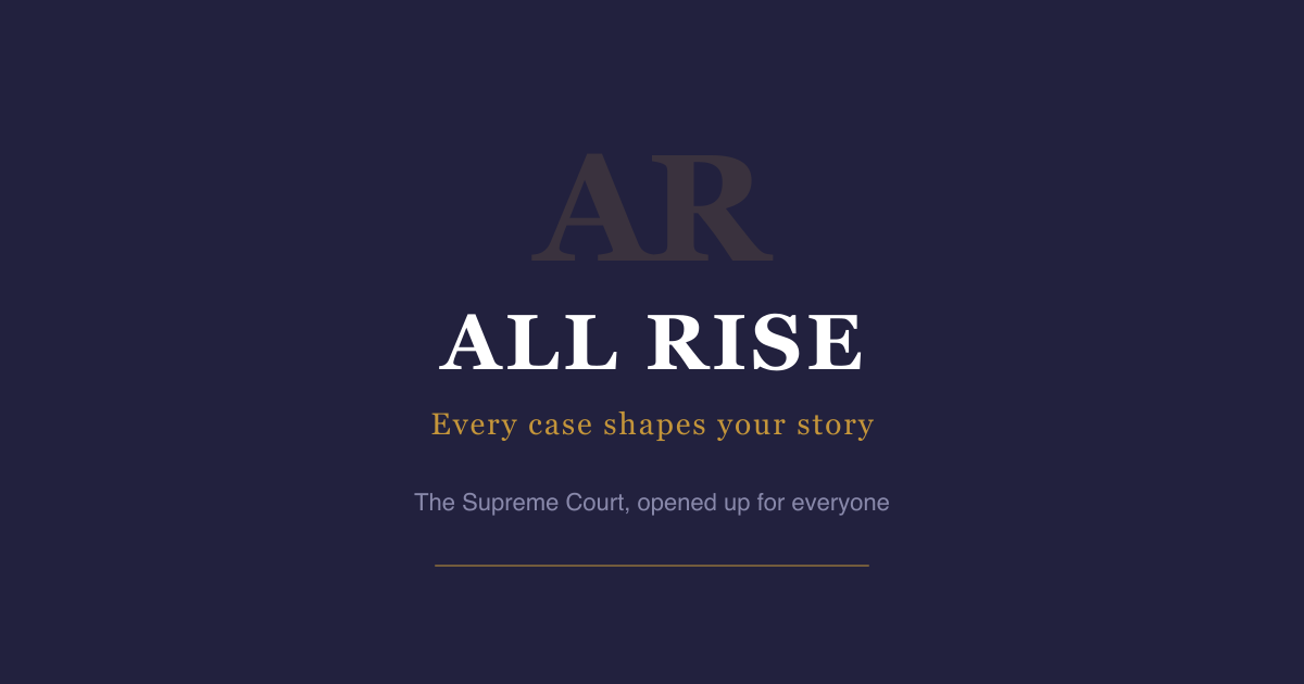 All Rise — Every case shapes your story